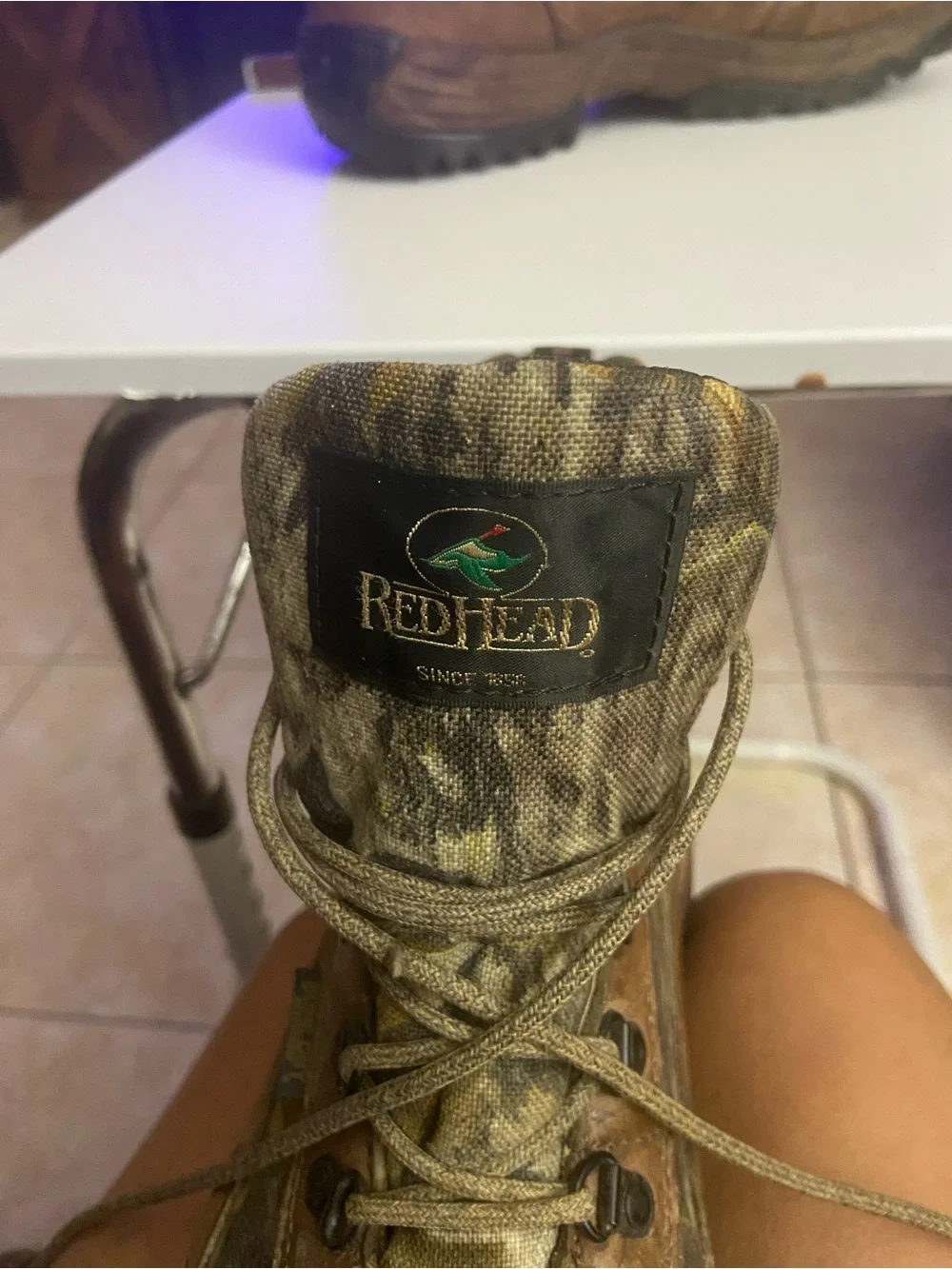 RedHead Brown Camo Hiking Boots